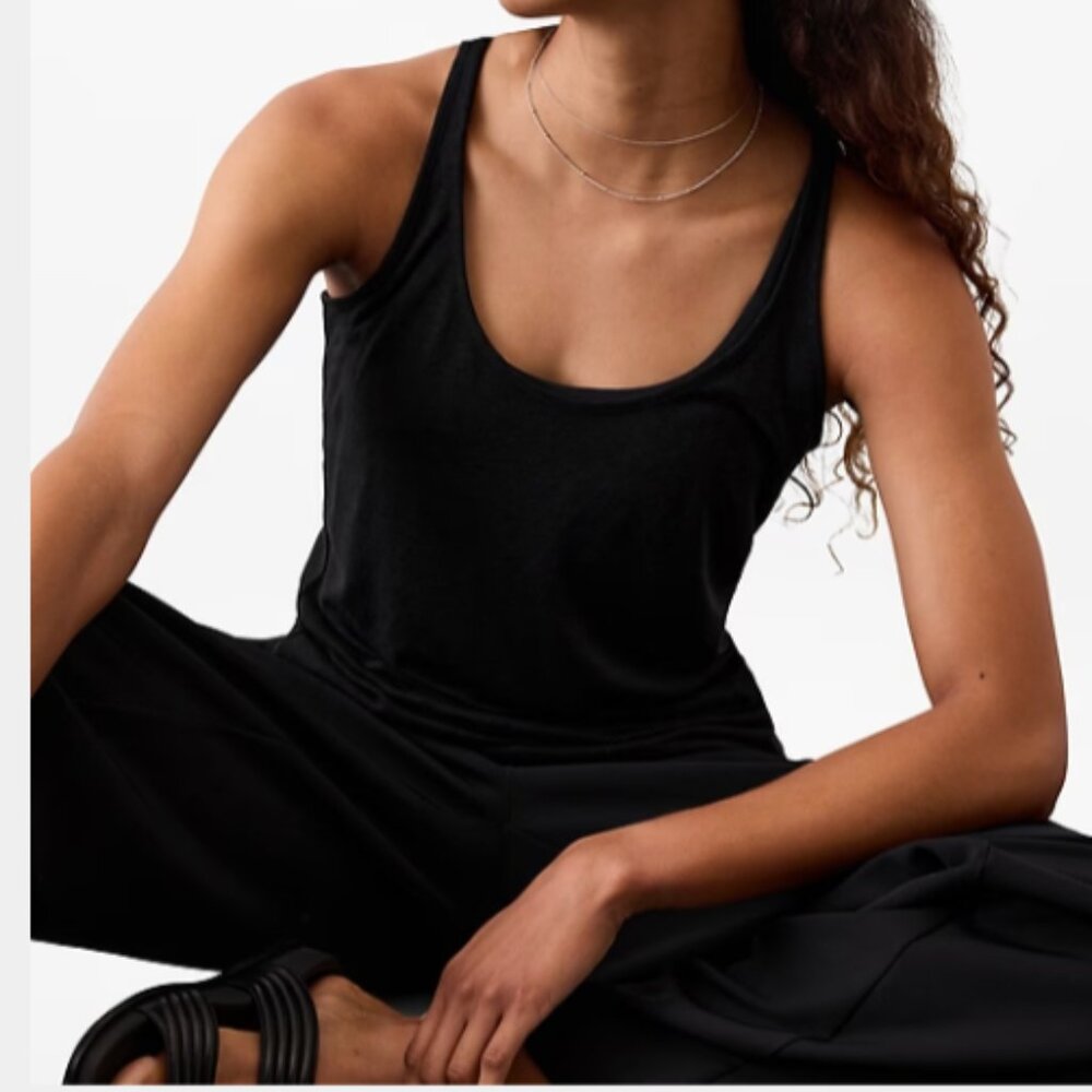 Athleta Getaway Tank Black Size Large New In Packaging